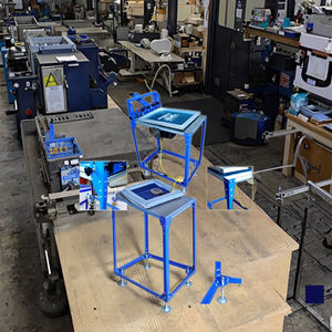 Máquina de Serigrafía al Vacío de Tres Direcciones Micro Adjust S5060, Soporte de Hierro Resistente y Duradero, Nueva Condición con Abrazadera para Placas - Product Image 5