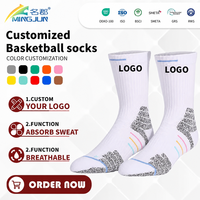 Chaussettes de sport respirantes unisexes pour adultes et jeunes, avec logo personnalisé, super élégantes, pour le basketball, écologiques, pour l'automne
