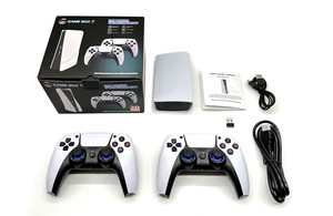 P5 PLUS 2.4G Wireless HD Arcade <strong>Controller</strong> Handle Gamepad for <strong>PSP</strong> Home 4K TV Mini 2 Players Families Game Machine CPS