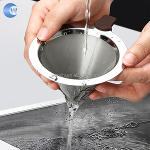 Lưới lọc cà phê bằng thép không gỉ Taper 304 Lưới lọc cà phê Dụng cụ lọc trà Thích hợp cho quán cà phê và quán trà sữa - Product Image 4