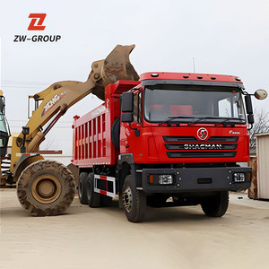 Shacman truk tipper F2000 X3000 F3000 340hp 380 LHD RHD truk sampah bekas Euro2/3 10 roda 6x4 truk sampah untuk Jerman - Product Image 1