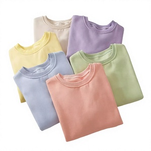 เสื้อสเวตเชิ้ตผู้หญิงทรงหลวม คอวี แบรนด์ PHANTOM IMPEX ปักโลโก้ตามสั่ง พิมพ์ลาย ป้องกันรอยยับ สไตล์วินเทจ ผ้าฝ้าย 100% - Product Image 1