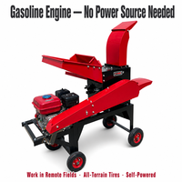 Broyeur de fourrage, machine à broyer la paille pour l'alimentation animale Capacité : 500-5000 kg/h
