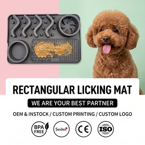 Ciotola in Silicone per Cani con Base a Ventosa, Tappetino Anti-ingozzamento e Antiscivolo per Cuccioli e Gatti, Lavabile in Lavastoviglie - Product Image 5