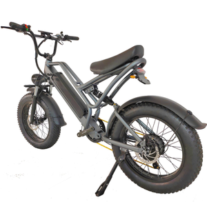 Vélo de montagne électrique sportif à cadre en alliage d'aluminium, moteur sans balais intégré au moyeu arrière, pneus larges 20x4 pour la neige, batterie au lithium 48V 15Ah - Product Image 6