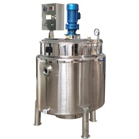 Mixer In Vruchtensap Productie Roestvrijstalen Wasmiddel Maken Machine Mengtank