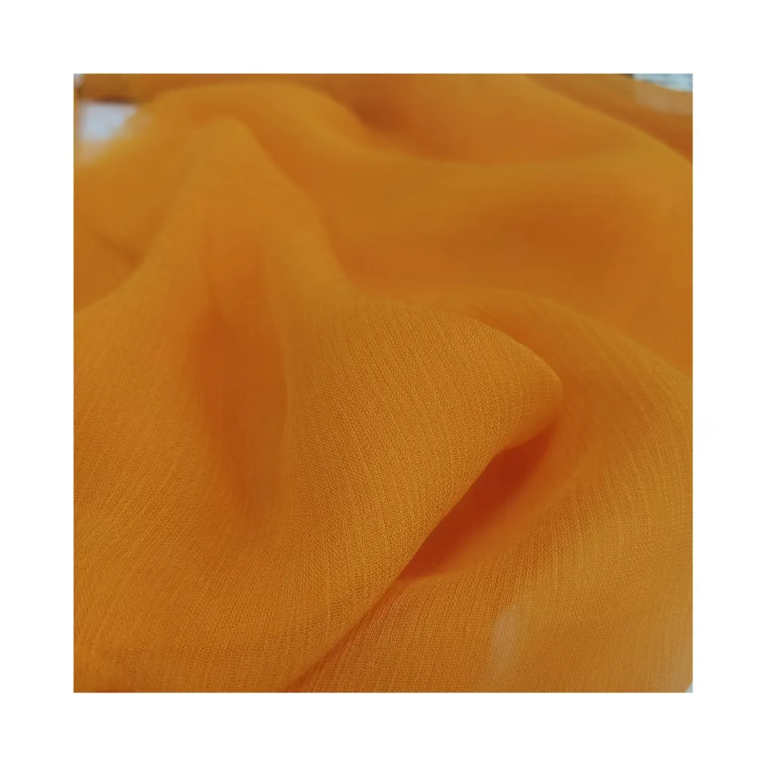 Elegante tessuto in georgette di viscosa 100% stampato digitale leggero e traspirante personalizzato per abito da donna