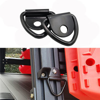 Ancrages de fixation robustes en V noirs de 2 po pour camions, VR, SUV, bateaux – Nouveaux points d'ancrage à boulon