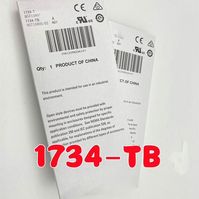 Plc 1pcs Suitable for 1734-tb Ser a Point I/o Module Plc 1734tb Terminal New Sealed for Industrial Use
