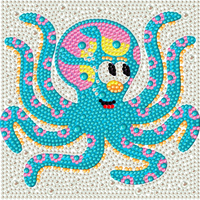 Kits de peinture diamant mosaïque pour enfants de style dessin animé 100% diamants complets cadre respectueux de l'environnement inclus-dessins d'animaux mignons