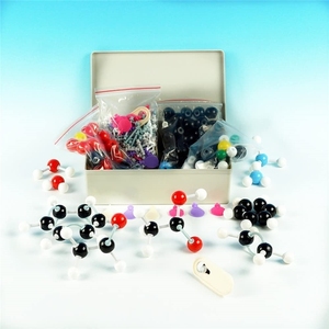 Kit di modello molecolare di chimica organica struttura organica Kit di struttura elettronica modello scienziato chimica aiuto strumento 307 pz Set - Product Image 3