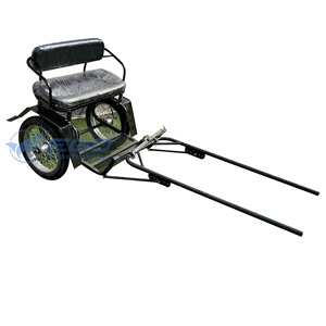 Carroza de Lujo para Mini Maratón, Venta Directa de Fábrica, Carroza de Dos Ruedas Estilo Princesa, Carroza Tirada por Caballos en Venta - Product Image 1