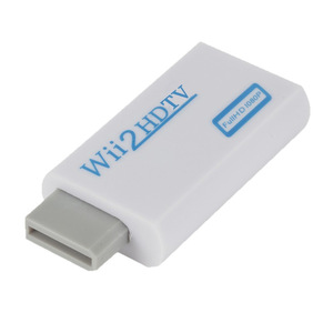 <span class=keywords><strong>Convertisseur</strong></span> Adaptateur <span class=keywords><strong>Wii</strong></span> <span class=keywords><strong>vers</strong></span> <span class=keywords><strong>HDMI</strong></span> Full HD 1080P, compatible Wii2HDMI, avec sortie audio 3,5 mm pour PC, moniteur HDTV - Product Image 1