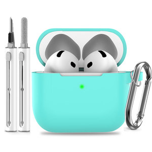 For Airpods Pro3 Protective Case Silicone Cleaning <b>Pen</b> Headphone Protective Case Anti Loss Airpods Protective Case - Product Image 2