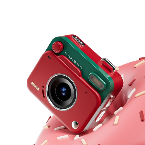 Factory Custom Mini Retro CCD Camera 5MP 1080P HD Keychain Portable Pocket Digital Video Camera for Student Travel Vlog