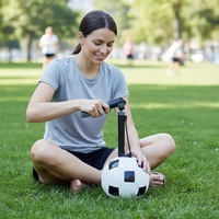 Pompe à vélo de poche légère en plastique, gonfleur de pneus portable avec support de fixation, étanche et durable pour VTT/vélos de route