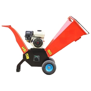 High Efficiency Mobile Wood Chipper Shredder Garden Machine Crusher High Efficiency Mobile Wood Chipper Machine Wood - Product Image 1
