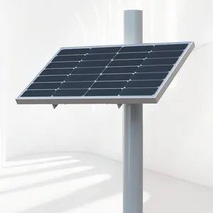 نظام لوحة طاقة شمسية أحادية 30 وات 30 أمبير ساعة 12 فولت قابلة للطي نظام طاقة شمسية بضمان 5 سنوات تيار مباشر نظام الطاقة الشمسية الأول لـ CCTV