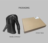 Armure de protection corporelle rembourrée en TPE personnalisée pour la sécurité à vélo, protection antichoc pour moto, protection pour le VTT et les sports cyclistes