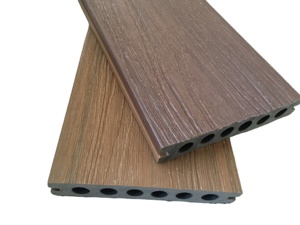 Gỗ Ngoài Trời nhựa composite boong co-đùn <span class=keywords><strong>WPC</strong></span> decking đôi màu sàn 3D nổi <span class=keywords><strong>WPC</strong></span> sàn Composite decking - Product Image 4
