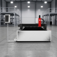 Système de découpe laser de type ouvert Rayther économique 3000W, machine de découpe laser automatique à table unique 3015 pour métaux - Prix