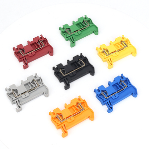 St 2.5 Mùa Xuân loại Din <span class=keywords><strong>Rail</strong></span> khối thiết bị đầu cuối 2.5mm ² screwless nối - Product Image 3