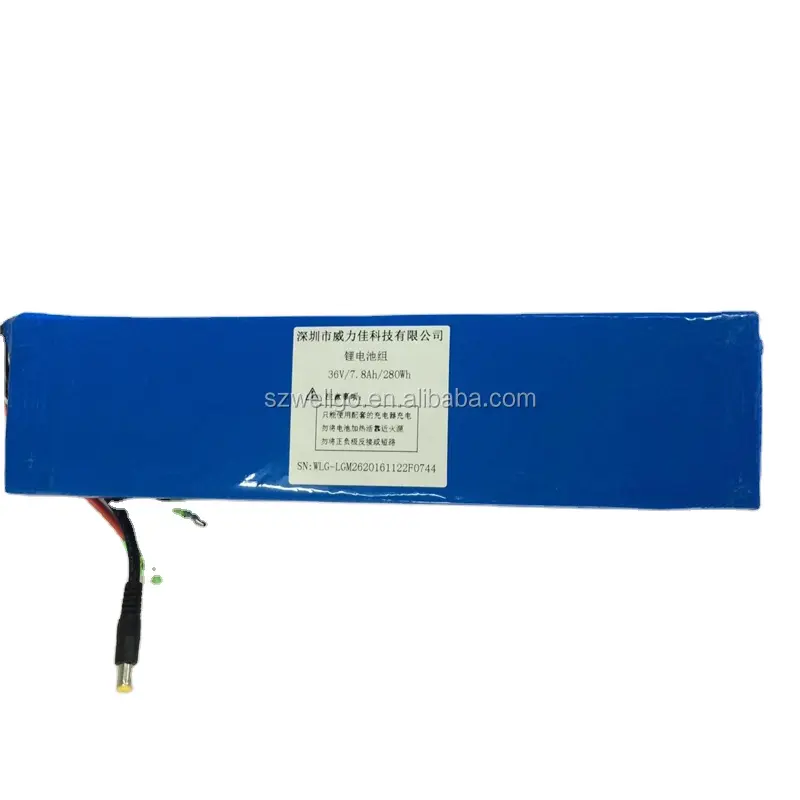 LG 2600mah battery cell 10S3P 36V 7.8 ah Li-ion 18650 battery Pack for e-bike Electric Bike Bicycle