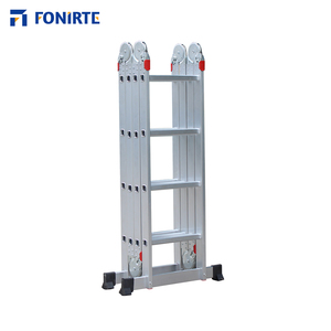Escaleras Modernas Multiusos de Aluminio 6063 de 3 Peldaños, Alta Calidad, 5 Años de Garantía, Hechas en China para Uso en Exteriores - Product Image 2