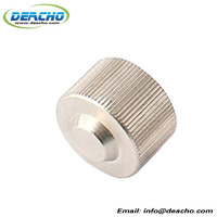 Tapa protectora de metal para conector AISG macho M16, tapa antipolvo para conector AISG, tapa final.