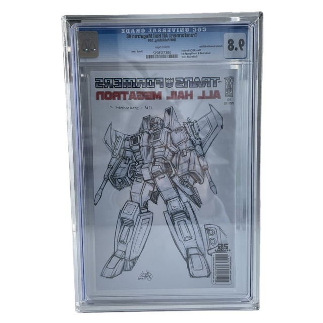 RAY YI UV Resistant Premium Quality Slab clear Acrylic Cgc Graded Comic Book Display case for Comic Book Graded Acrylic