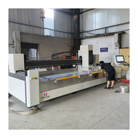 Machine à chanfreiner le verre CNC, précision inspirée de l'Italie, avec moteur et engrenages pour marbre, granit, pierre frittée