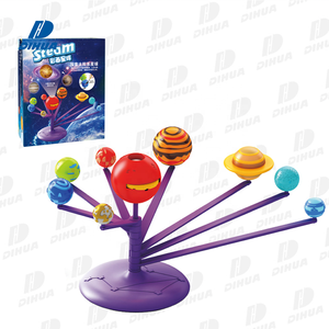 ต้นกำเนิดวิทยาศาสตร์ภาพวาดแบบทำมือประกอบเด็กของเล่นเพื่อการศึกษาชุดทดลองวิทยาศาสตร์ระบบพลังงานแสงอาทิตย์เครื่องฉายดาวเคราะห์อิเล็กทรอนิกส์ - Product Image 1