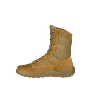 Stivali Tattici da Uomo CXXM Color Kaki con Suola in Gomma, Traspiranti, Antiscivolo, Resistenti, per Allenamento all'Aperto - Product Image 5