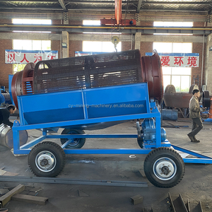 डीजल मोबाइल रेत स्क्रीनिंग मशीन लशीरा अयस्क पृथक्करण गीले प्रकार ट्राममेल स्क्रीन - Product Image 6