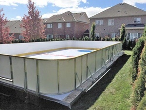 Plaques en plastique PE résistantes aux UV, barrière de <span class=keywords><strong>patinoire</strong></span> synthétique, garde-corps, panneau de protection pour hockey, 1000x2000mm, épaisseur 45mm - Product Image 2