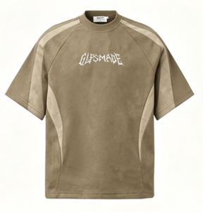 Men Embroidery T-<b>Shirt</b>, <b>Gothic</b> Logo Splice Crew Neck Oversized Casual Hip Hop Streetwear Short Sleeve Loose Fashion Tee Tops - Product Image 1