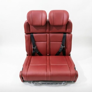 Asientos Plegables para Camioneta, <span class=keywords><strong>2</strong></span> <span class=keywords><strong>Plazas</strong></span>, Función de Cama Plegable para Ahorrar Espacio, para Camper, RV, Autocaravana, Color Negro - Product Image 4