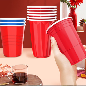 Tazza usa e getta di plastica tazza di plastica rossa blu tazza di plastica rosa tazze di birra <span class=keywords><strong>Pong</strong></span> - Product Image 3
