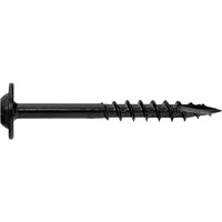 Vis à bois noires à usage intensif de 4 pouces 50 PCS Torx Drive Multi-Purpose Modified