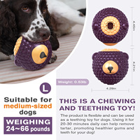 Produit le plus vendu du fabricant de fournitures pour animaux de compagnie société de gros le chien léchant mâchant une tasse de nourriture lente et le jouet pour chien qui fuit