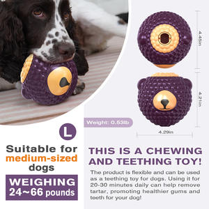 El producto más vendido de la empresa mayorista fabricante de suministros para mascotas The Licking Dog Masting Slow Food Cup & The Leaky Dog Toy - Product Image 6