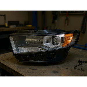 Faro Delantero Faro Edge P0046 15-17 Negro R, Conjunto de Faros Halógenos Xenón de 12V, Repuesto para Reparación de Automóviles, Nuevo Sistema de Iluminación para Vehículos - Product Image 1