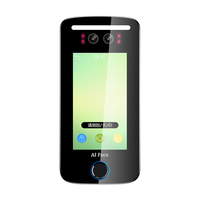 Máquina de Control de Asistencia con Reconocimiento Facial para 5000 Usuarios, con Huella Dactilar y Control de Acceso por Tarjeta, WiFi Tuya para Reloj de Punto de Presencia de Empleados de Oficina