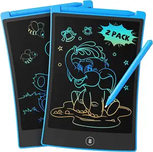 LCD-Schreibplatte mit Stylus 8,5 Zoll löschbares Doodle Board mess-freies Zeichnupad für Kinder Autofahrt pädagogisches Spielzeug