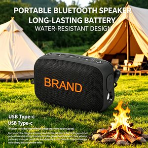 Portable for V5.4 <b>Speaker</b> <b>with</b> RGB LED <b>Lighting</b> Waterproof Outdoor Use Full-Range Audio Rechargeable Battery - Product Image 2
