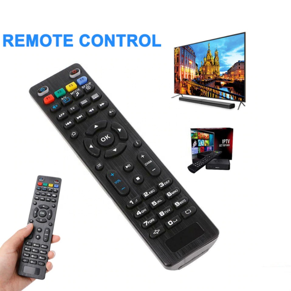 JENOR Mando a distancia de repuesto para Freesat V7 HD/V7 MAX/V7 Combo TV Box Top Box Receptor Satélite Accesorios