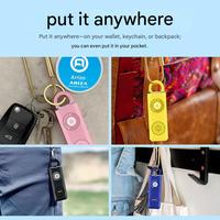 130db d'urgence auto-défense porte-clés Rechargeable Portable poche alarme porte-clés alarme personnelle sécurité en cours d'exécution femmes alarmes