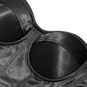 Top Corset Sexy para Mulheres, Sem Alças, com Copas Almofadadas, Cintura Ajustável, Modelador de Corpo com Alças Removíveis - Product Image 2