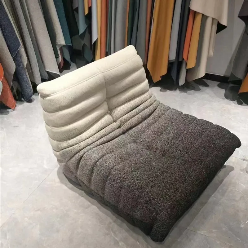 Tissu gaufré à la mode avec changement de couleur, pour pouf, chaises, nouveau produit, en stock