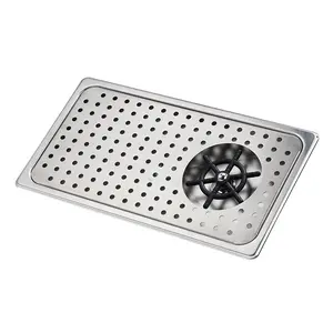 Bandeja de goteo de cocina de acero inoxidable, <span class=keywords><strong>escurridor</strong></span> de vidrio - Product Image 1